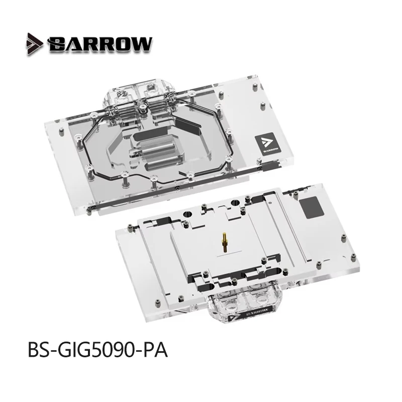 Barrow BS-GIG5090-PA/GPU Water Block for GIGABYTE RTX 5090 D GAMING / WINDFORCE OC 32G / AORUS MASTER Video Card/Dense Waterways
Barrow BS-GIG5090-PA/GPU Water Block for GIGABYTE RTX 5090 D GAMING / WINDFORCE OC 32G / AORUS MASTER Video Card/Dense Waterways