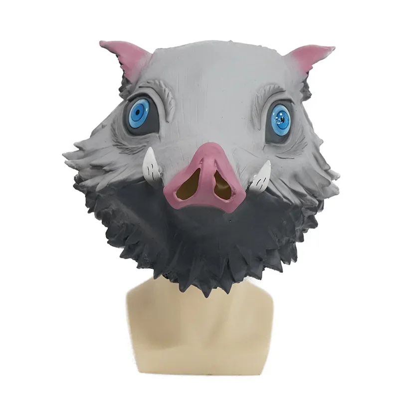Anime Demonn Slayer Cosplay Inosuke Hashibira Cos Latex Mask Realistic Boar Headgear Latex Mask for Halloween Party Comic Cons
Anime Demonn Slayer Cosplay Inosuke Hashibira Cos Latex Mask Realistic Boar Headgear Latex Mask for Halloween Party Comic Cons