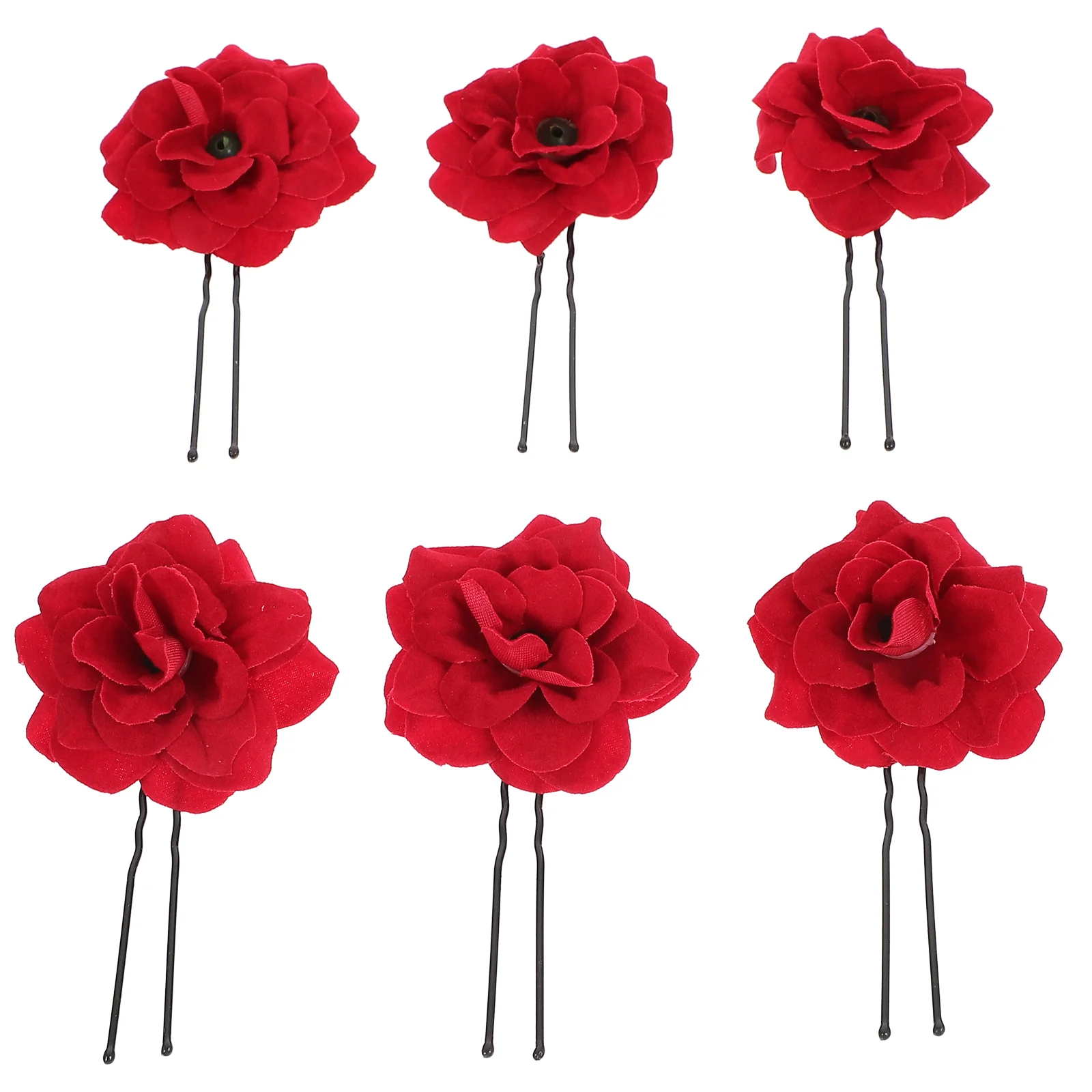 6 Pcs Retro Rose Hairpin Women Heart Decor Hairband Bouquet Bridal Stick Decorative Miss Hoops
6 Pcs Retro Rose Hairpin Women Heart Decor Hairband Bouquet Bridal Stick Decorative Miss Hoops
