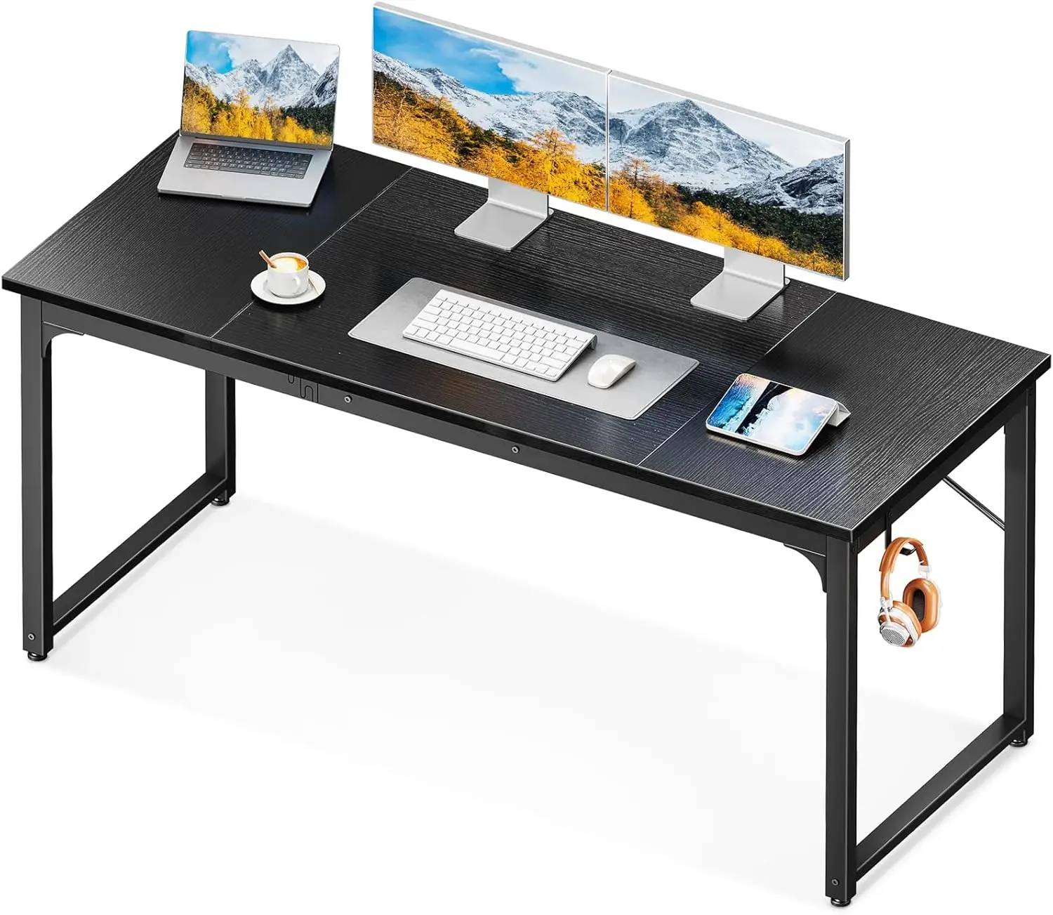 63 H Computer Desk, Modern Simple Style Desk For Home Office, Study Student Writing Desk,Black
63 H Computer Desk, Modern Simple Style Desk For Home Office, Study Student Writing Desk,Black
