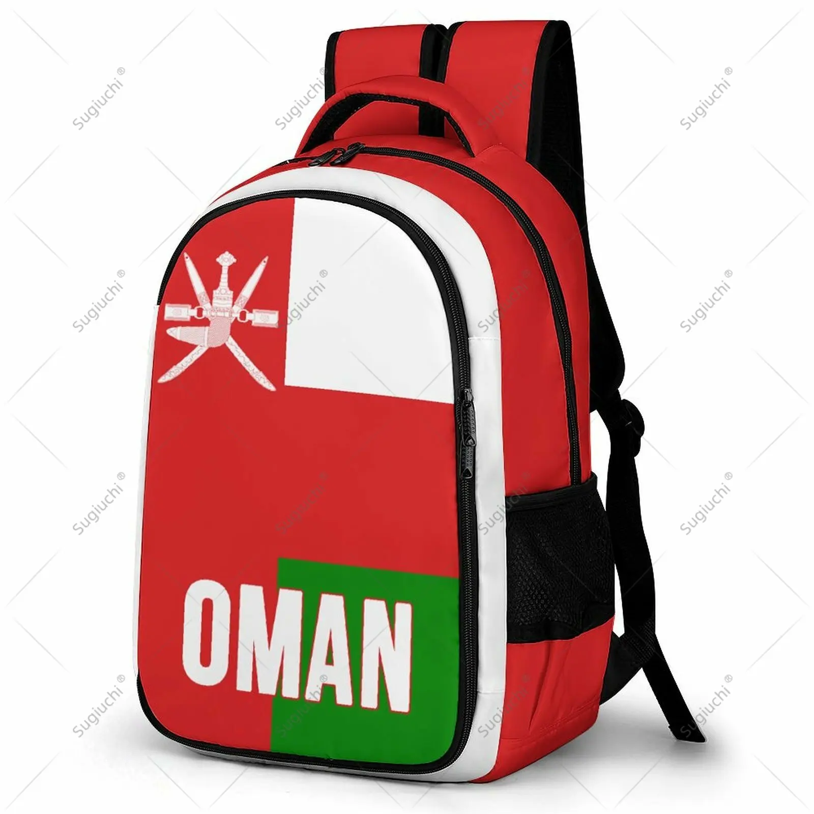 Backpack Oman Flag Student Schoolbag Smart Business Travel Leisure Backpack Laptop Back Pack Office Work Bag
Backpack Oman Flag Student Schoolbag Smart Business Travel Leisure Backpack Laptop Back Pack Office Work Bag