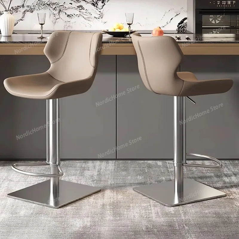 Adjustable Height Comfortable Bar Chair Modern Nordic Luxury Trendy Bar Chair Premium Design Taburetes De Bar Home Furniture
Adjustable Height Comfortable Bar Chair Modern Nordic Luxury Trendy Bar Chair Premium Design Taburetes De Bar Home Furniture