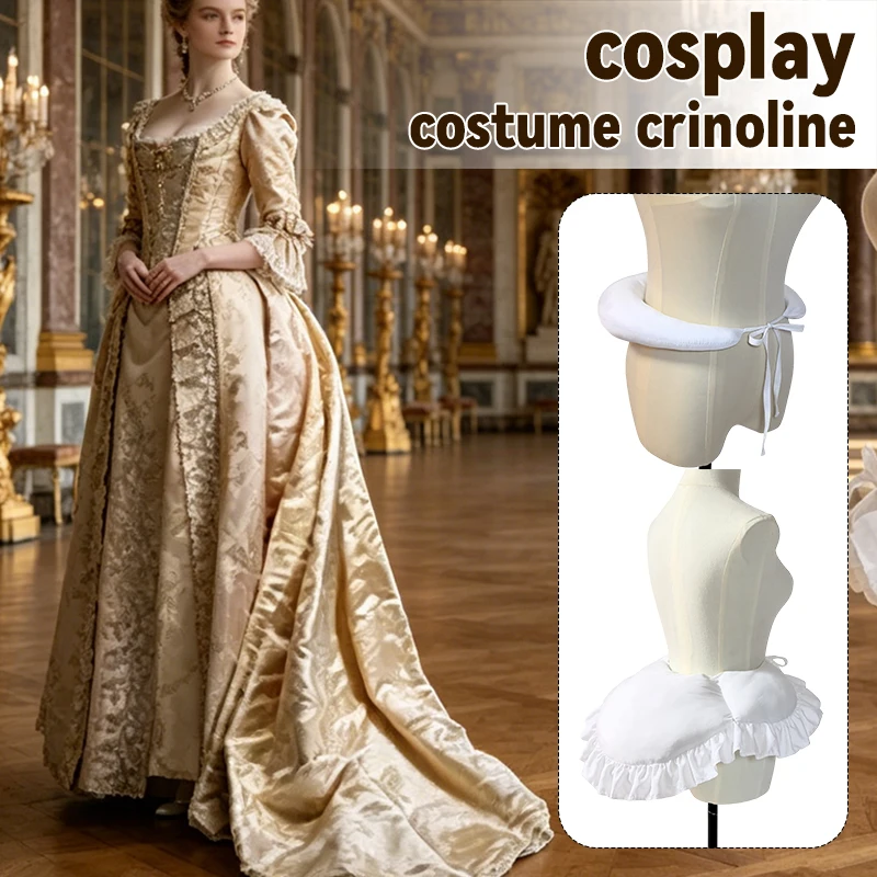 Victorian Rump Hip Pad Crinoline Cosplay Costume Victoria Palace Lolita Bustles Skirt Support Underskirt Accessory Adjustable
Victorian Rump Hip Pad Crinoline Cosplay Costume Victoria Palace Lolita Bustles Skirt Support Underskirt Accessory Adjustable