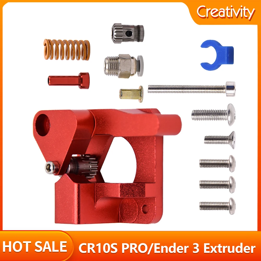 CR10S PRO двухступенчатый экструдер для Ender 3 / Ender-3 PRO/CR10S, обновленный экструдер, детали для 3D-принтера, прямой Алюминиевый Экструдер
CR10S PRO двухступенчатый экструдер для Ender 3 / Ender-3 PRO/CR10S, обновленный экструдер, детали для 3D-принтера, прямой Алюминиевый Экструдер