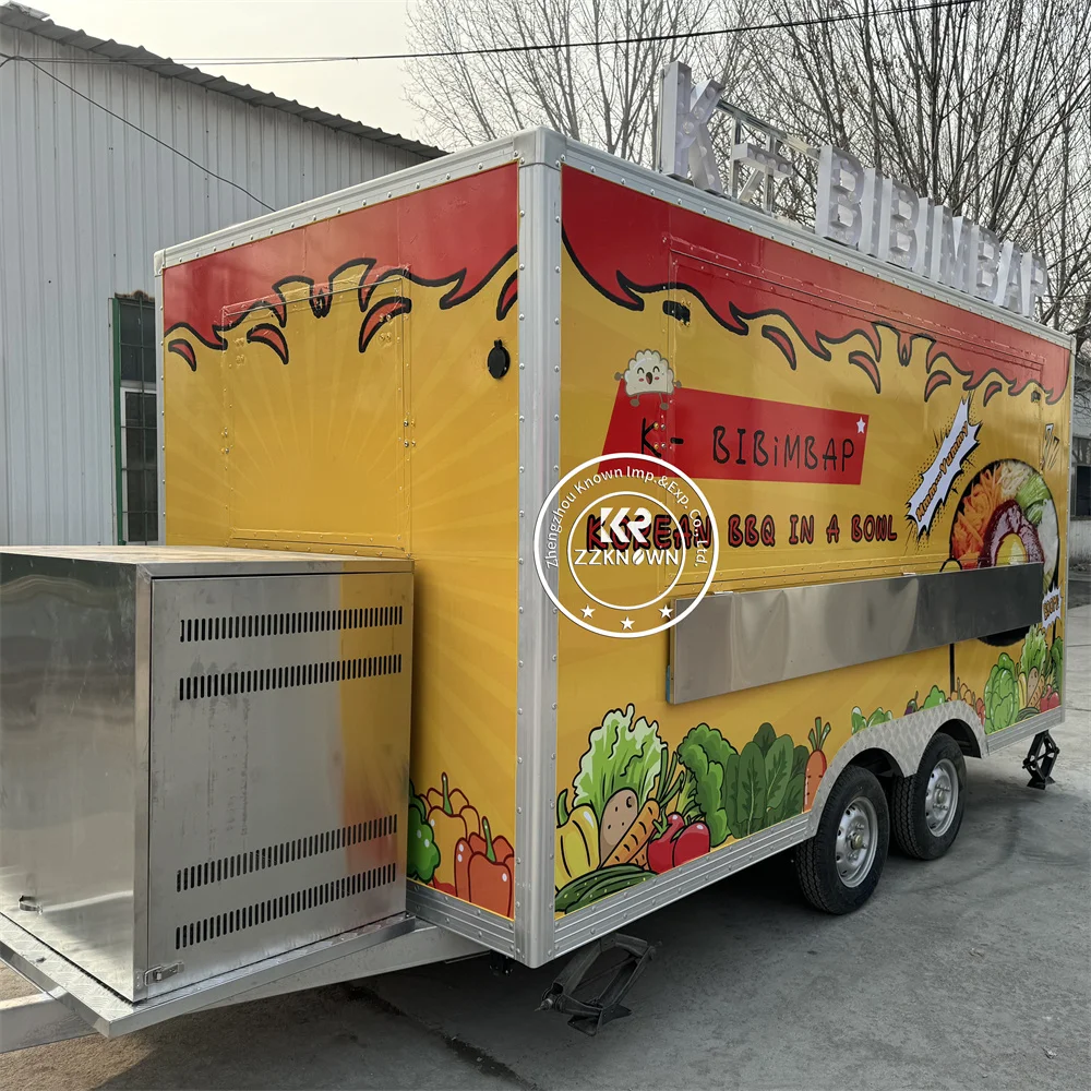 Portable Mobile Fast Food Trailer Fully Equipped Coffee Truck Custom Stainless Steel Catering Trailer Food Truck For Sale
Portable Mobile Fast Food Trailer Fully Equipped Coffee Truck Custom Stainless Steel Catering Trailer Food Truck For Sale