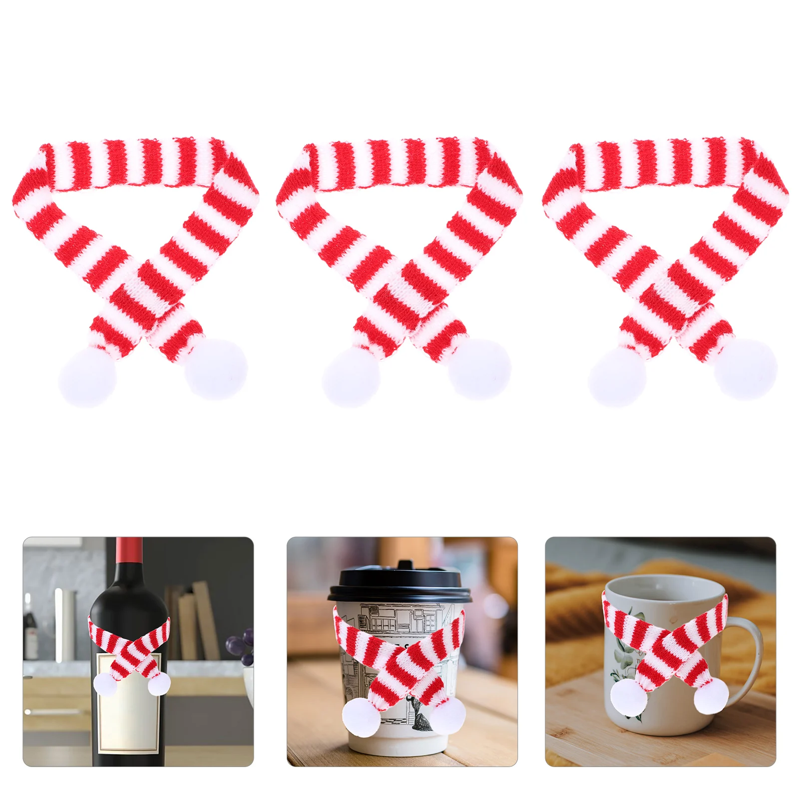 3 Pcs Scarf Coffee Cup Decoration Mini Xmas Ornaments Decorations Scarfs Cloth Scarves Delicate Christmas
3 Pcs Scarf Coffee Cup Decoration Mini Xmas Ornaments Decorations Scarfs Cloth Scarves Delicate Christmas