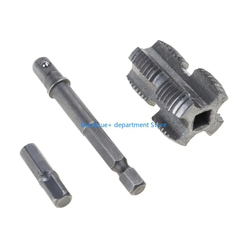 E1PD Multifunctional Pipe Threader for PVC Pipe Long Lasting Performances Home Repairs and Installations with Alloy Dies
E1PD Multifunctional Pipe Threader for PVC Pipe Long Lasting Performances Home Repairs and Installations with Alloy Dies