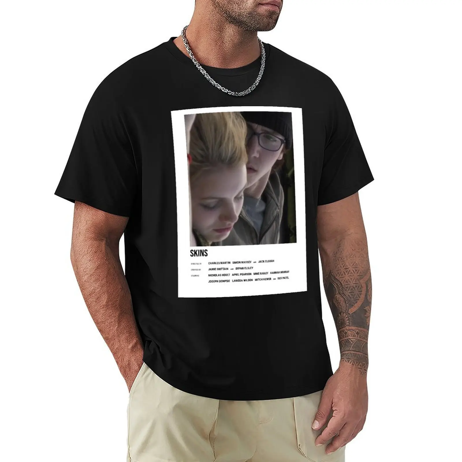 Skins Show Cover (Sid and Cassie) T-Shirt summer 2025 boys whites plus size tops heavyweights sweat shirts, men
Skins Show Cover (Sid and Cassie) T-Shirt summer 2025 boys whites plus size tops heavyweights sweat shirts, men