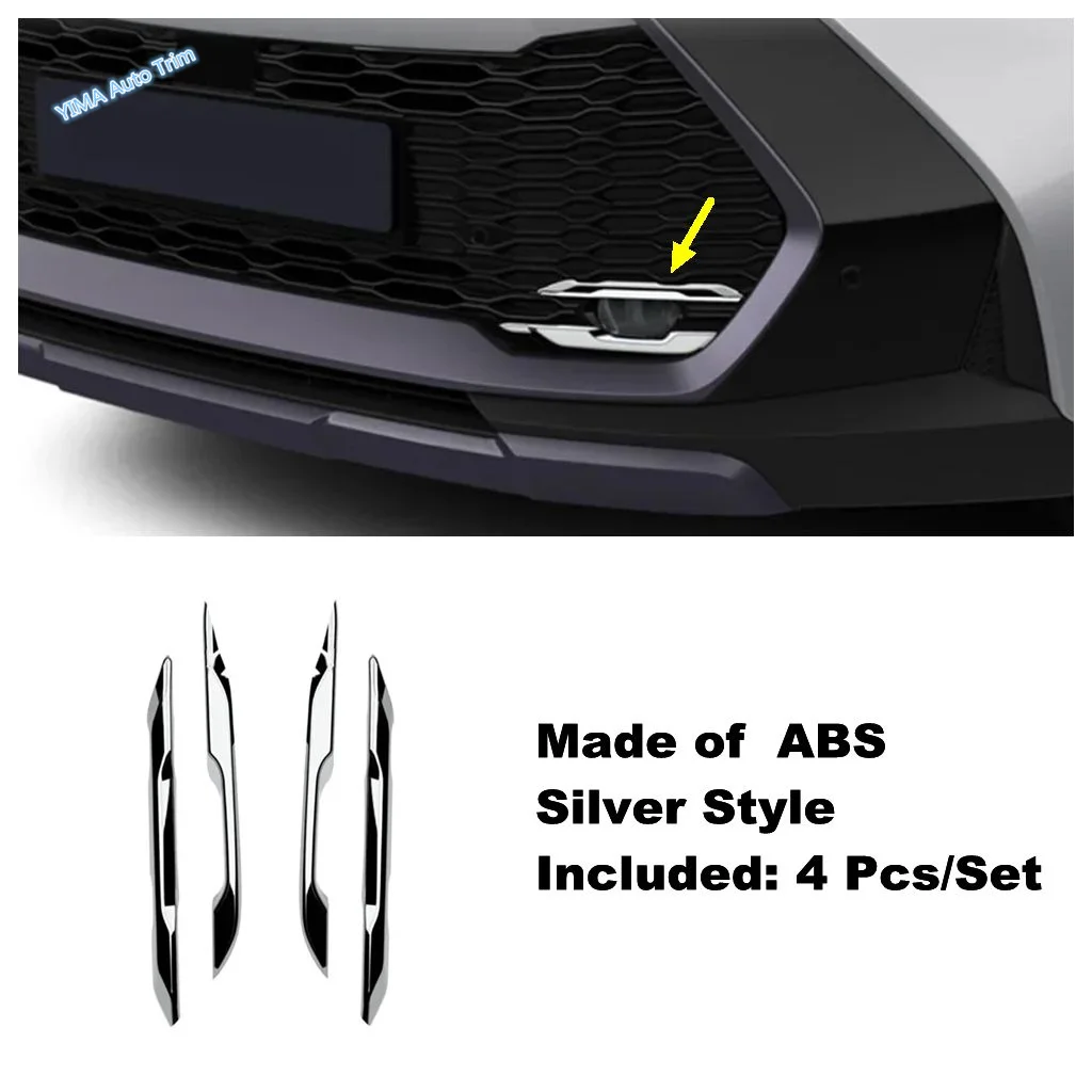 ABS For Toyota C-HR CHR 2024 2025 Chrome Car Front Fog Lamp Light Eyebrow Strip Decor Cover Trim Accessories Exterior Refit Kit
ABS For Toyota C-HR CHR 2024 2025 Chrome Car Front Fog Lamp Light Eyebrow Strip Decor Cover Trim Accessories Exterior Refit Kit