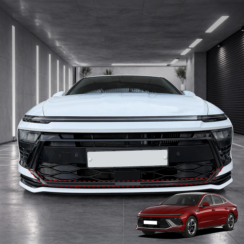 For Hyundai Sonata 2025-2026 3Pcs LHD/RHD ABS For Front Bumper Decorative Trim Cover Car Exterior Accessories
For Hyundai Sonata 2025-2026 3Pcs LHD/RHD ABS For Front Bumper Decorative Trim Cover Car Exterior Accessories