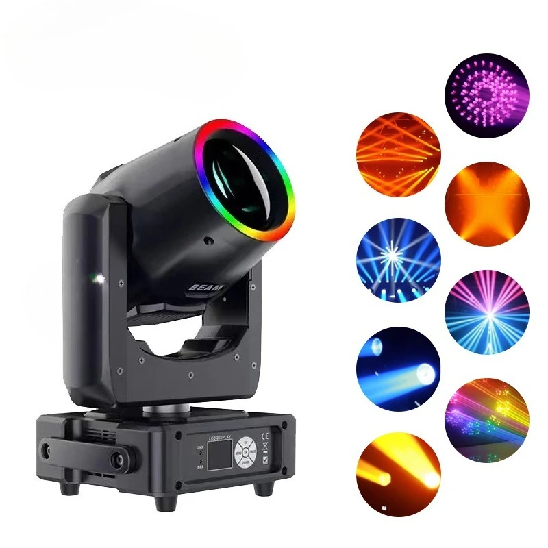 Wedding performance banquet lighting party bar KTV moving head light mini230 moving head beam of light
Wedding performance banquet lighting party bar KTV moving head light mini230 moving head beam of light