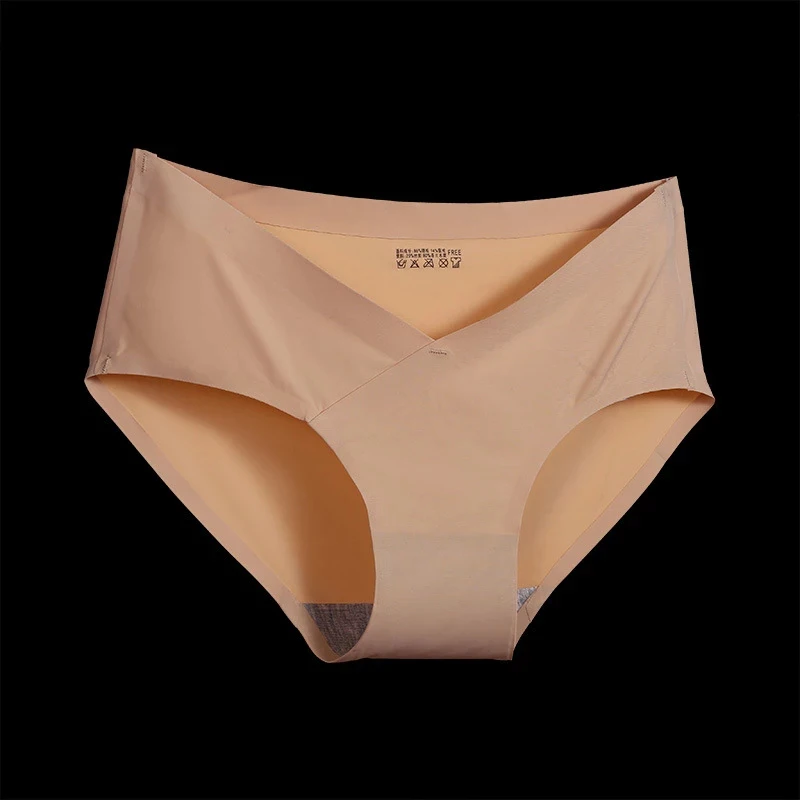 Seamless Low Waist Pregnant Panties Low Waist Maternity Underwear Pregnanc Cotton Soft Breathe V-Shaped Care Belly Women Briefs
Seamless Low Waist Pregnant Panties Low Waist Maternity Underwear Pregnanc Cotton Soft Breathe V-Shaped Care Belly Women Briefs