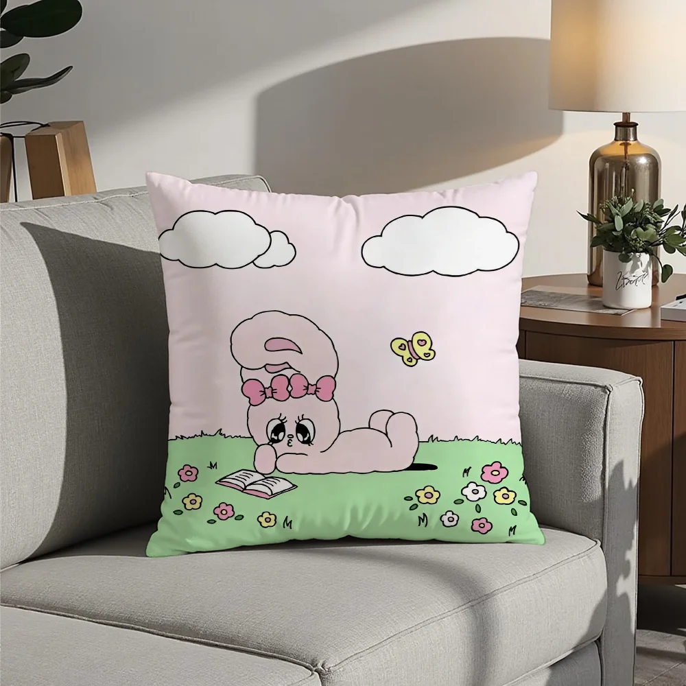 Cartoon E-Esther Bunny Pink Pillow Case Plush Fabric Soft Pillowcase Double Sided Print Cushion Cover Household Gifts
Cartoon E-Esther Bunny Pink Pillow Case Plush Fabric Soft Pillowcase Double Sided Print Cushion Cover Household Gifts