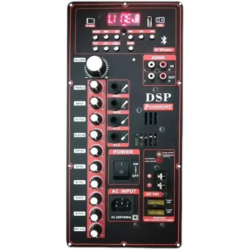 600 watt high-power DSP Bluetooth power amplifier board with anti-original sound outdoor tie rod stereo
600 watt high-power DSP Bluetooth power amplifier board with anti-original sound outdoor tie rod stereo