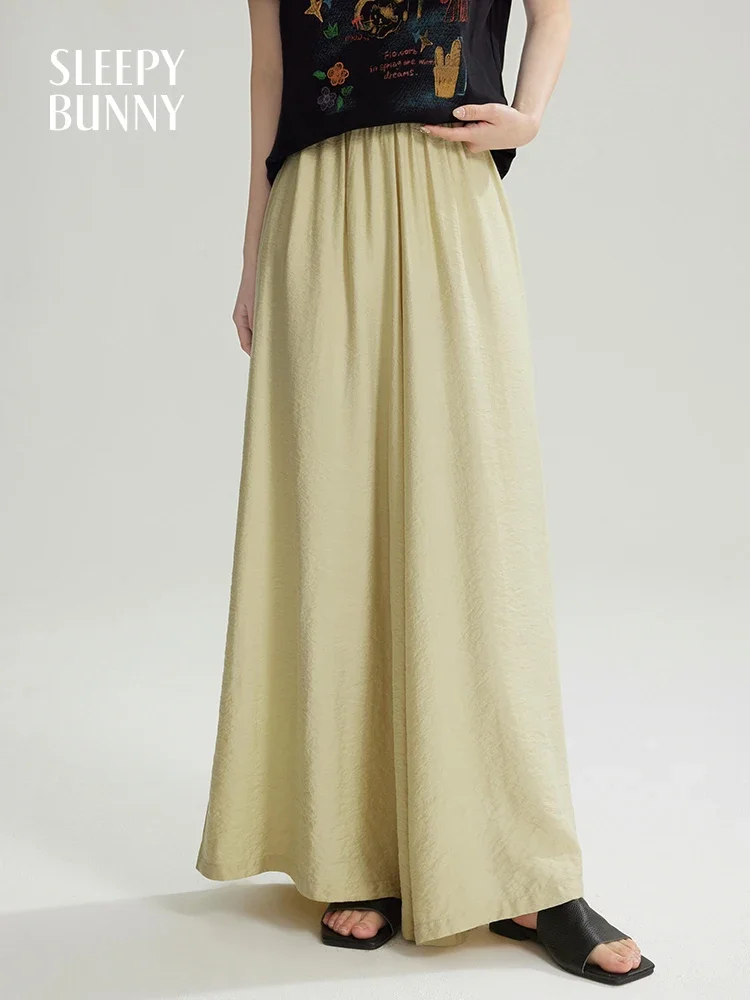 Elastic Waist Wide Leg Pants – Summer Loose Fit High Waist Casual Relaxed Trousers, Lightweight Comfortable Flowing Split Pants
Elastic Waist Wide Leg Pants – Summer Loose Fit High Waist Casual Relaxed Trousers, Lightweight Comfortable Flowing Split Pants