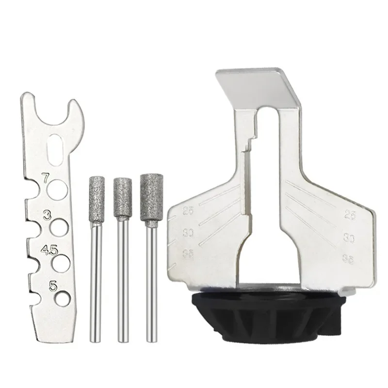 5PCS/Set Chainsaw Sharpening Kit Electric Grinder Sharpening Polishing Attachment Set Saw Chains Tool Chainsaw Sharpener
5PCS/Set Chainsaw Sharpening Kit Electric Grinder Sharpening Polishing Attachment Set Saw Chains Tool Chainsaw Sharpener