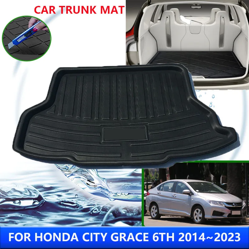 Автомобильные накладки на багажник для Honda City Grace 6, 2014 ~ 2019, 2015, 2016, 2017, 2018, GM6, автомобильная Водонепроницаемая подкладка, противообрастающий коврик, аксессуары
Автомобильные накладки на багажник для Honda City Grace 6, 2014 ~ 2019, 2015, 2016, 2017, 2018, GM6, автомобильная Водонепроницаемая подкладка, противообрастающий коврик, аксессуары