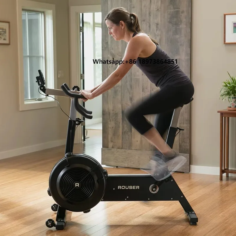 Rouser Fitness Air Exercise Fan Bike Cardio Training Aerobic Cycling Commercial Gym Equipment Wind Resistance Bicycle
Rouser Fitness Air Exercise Fan Bike Cardio Training Aerobic Cycling Commercial Gym Equipment Wind Resistance Bicycle