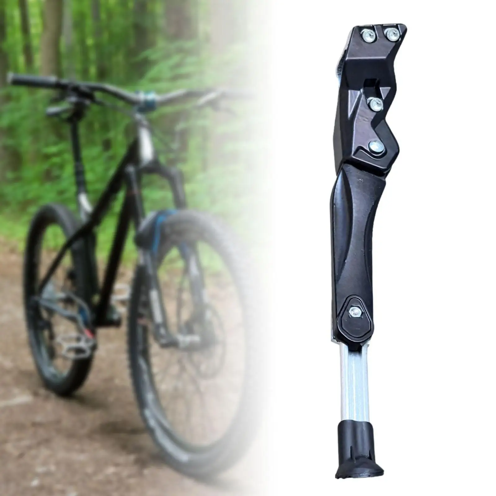 Multifunction Mountain Bike Support Kickstand Aluminum Alloy Rear Leg Stand for Cycling 24 to 29 Inch Bikes
Multifunction Mountain Bike Support Kickstand Aluminum Alloy Rear Leg Stand for Cycling 24 to 29 Inch Bikes