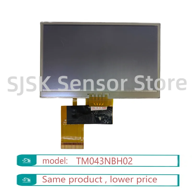 original TM043NBH02 4.3 Inch 480×272 TFT LCD Screen with 4-Wire Resistive Touch Parallel RGB Industrial Display Replacement
original TM043NBH02 4.3 Inch 480×272 TFT LCD Screen with 4-Wire Resistive Touch Parallel RGB Industrial Display Replacement