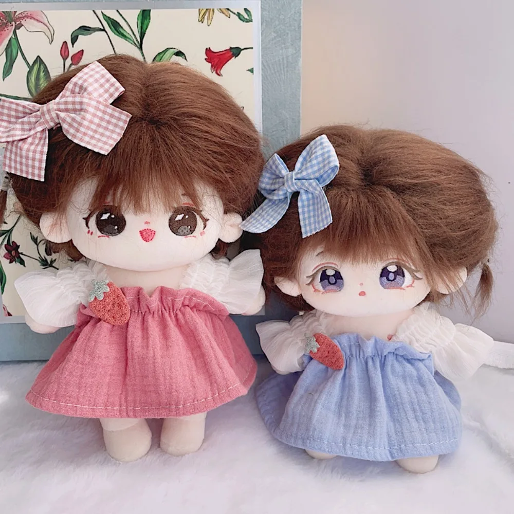 Princess Dress 20cm Cotton Doll Clothes with Hair Clip Doll Changing Cotton Doll Dress Summer Mini Plush Doll Clothes
Princess Dress 20cm Cotton Doll Clothes with Hair Clip Doll Changing Cotton Doll Dress Summer Mini Plush Doll Clothes