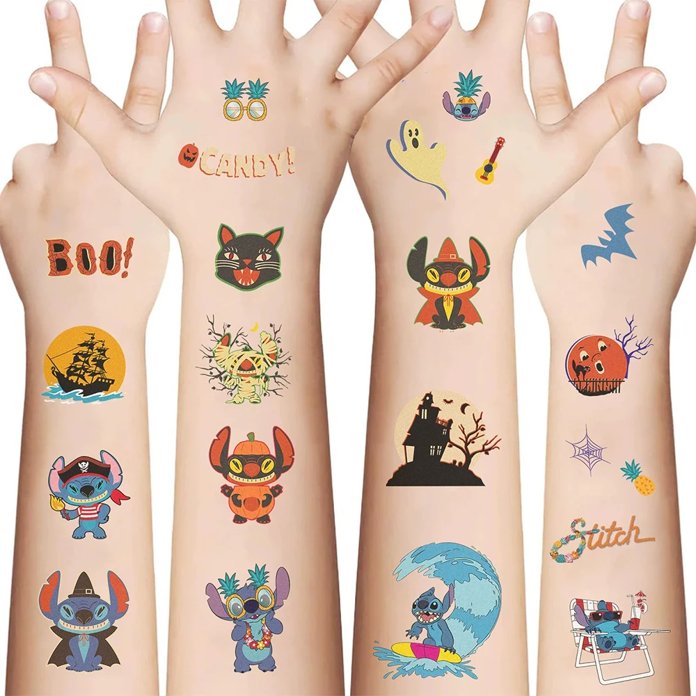 10pcs Cute Disney Anime Stitch Tattoo Stickers Children Cartoon Temporary Tattoo Decals Toys DIY Arm Face Boys Girls Party Gifts
10pcs Cute Disney Anime Stitch Tattoo Stickers Children Cartoon Temporary Tattoo Decals Toys DIY Arm Face Boys Girls Party Gifts
