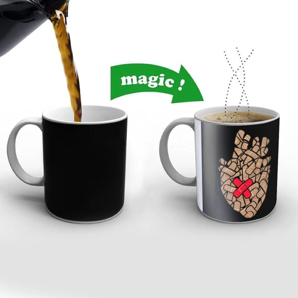 Fragile Heart Creativity Change Color Chang mug Ceramic mug Hot Coffee Cup Breakfast Cup Mug Friend Gift
Fragile Heart Creativity Change Color Chang mug Ceramic mug Hot Coffee Cup Breakfast Cup Mug Friend Gift