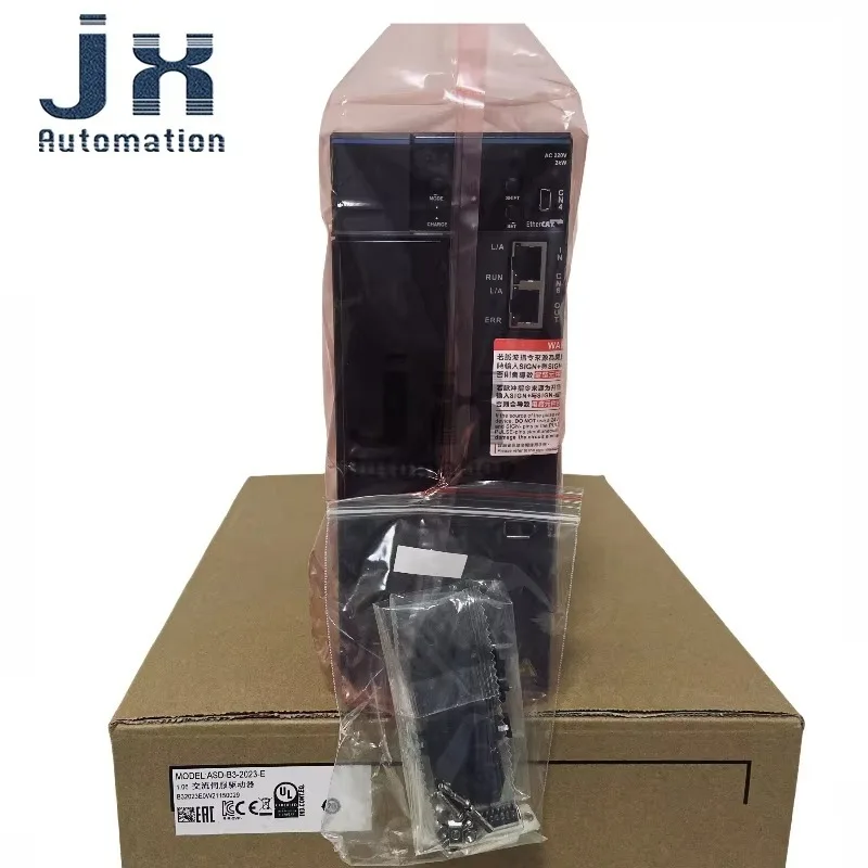 Original ASD-B3 Series 2KW Servo Motor Drive Kits ASD-B3-2023-E+ECM-B3M-E21320SS1
Original ASD-B3 Series 2KW Servo Motor Drive Kits ASD-B3-2023-E+ECM-B3M-E21320SS1