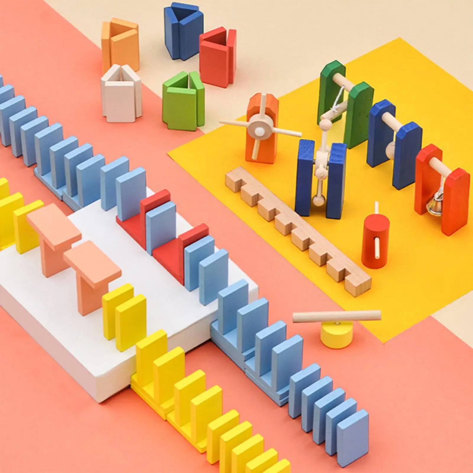 80 Pieces Wooden Building Blocks Children Educational Toys Racing Tile Toy
80 Pieces Wooden Building Blocks Children Educational Toys Racing Tile Toy