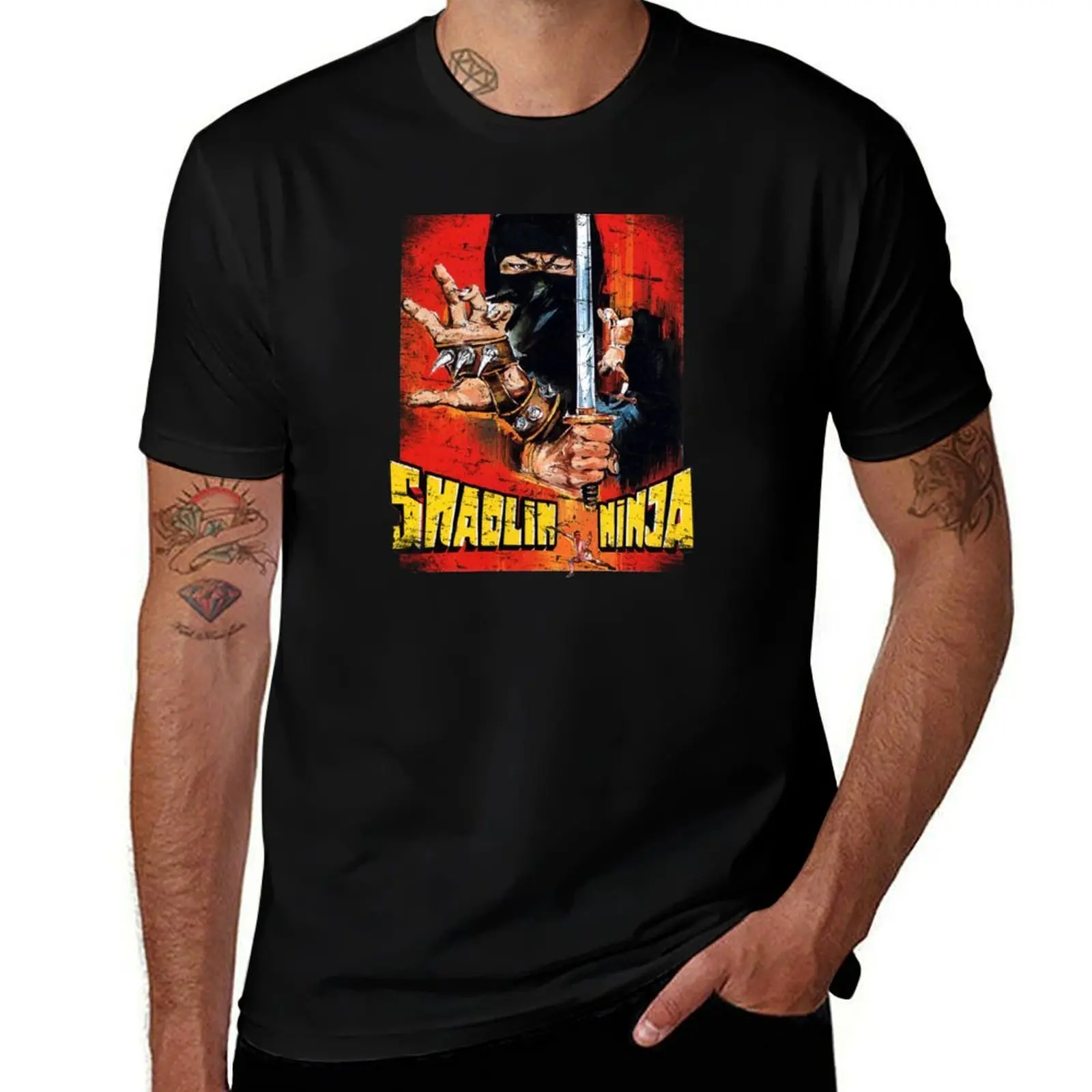 Shaolin Ninja Martial Arts Vintage movie kung fu gift T-Shirt t shirts for man graphic tees funny t shirts man T-shirt
Shaolin Ninja Martial Arts Vintage movie kung fu gift T-Shirt t shirts for man graphic tees funny t shirts man T-shirt