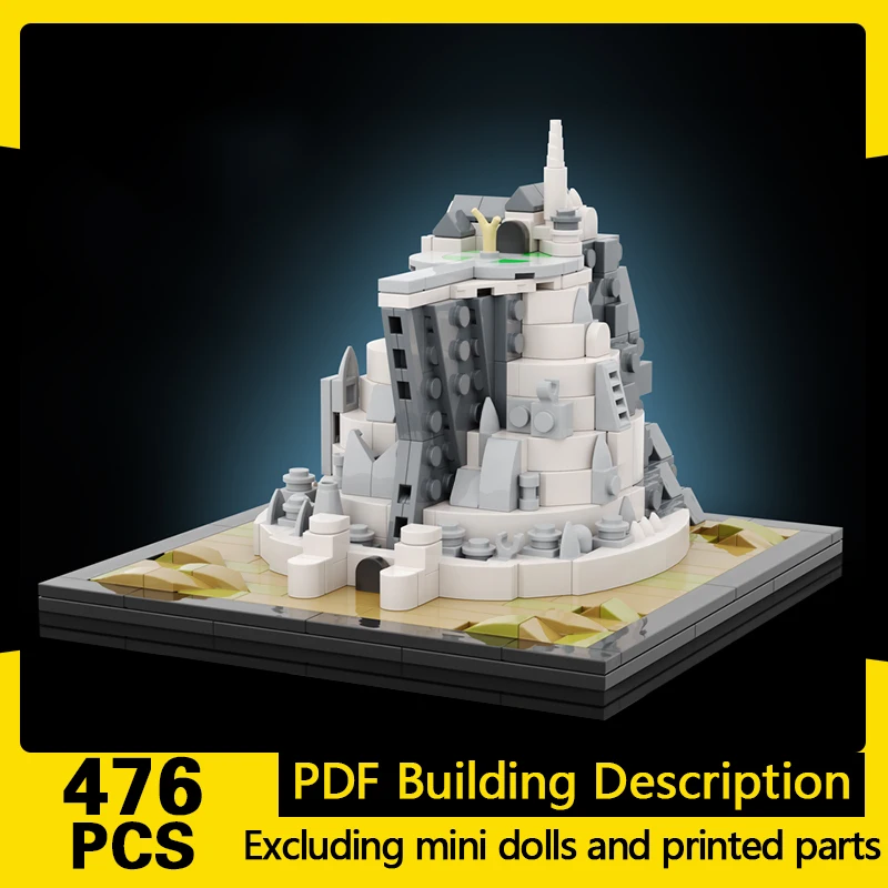 Ring Movie Model MOC Building Bricks The White City Diorama Modular Technology Gifts Holiday Assemble Children Toys Suit
Ring Movie Model MOC Building Bricks The White City Diorama Modular Technology Gifts Holiday Assemble Children Toys Suit
