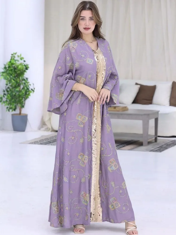 Evening Dress Women Dashiki Muslim Fashion Abaya African Clothes Robe Marocaine Luxury Dubai Kaftan Dress Vetement Plus Size
Evening Dress Women Dashiki Muslim Fashion Abaya African Clothes Robe Marocaine Luxury Dubai Kaftan Dress Vetement Plus Size