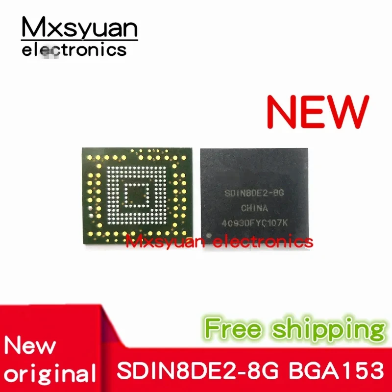 2 шт. ~ 10 шт./партия SDIN8DE2-8G SDIN8DE2 BGA153 новый оригинальный EMMC 8g мобильный телефон плоский чип
2 шт. ~ 10 шт./партия SDIN8DE2-8G SDIN8DE2 BGA153 новый оригинальный EMMC 8g мобильный телефон плоский чип