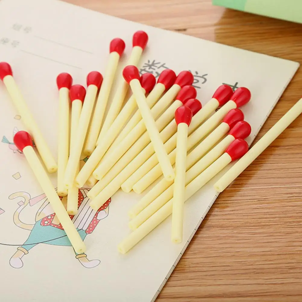 10PCS Funny Matches Shaped Ballpoint Pens Creative Ballpoint Pens Student School Supplies For Kids Toy Stationery Writing Pens
10PCS Funny Matches Shaped Ballpoint Pens Creative Ballpoint Pens Student School Supplies For Kids Toy Stationery Writing Pens