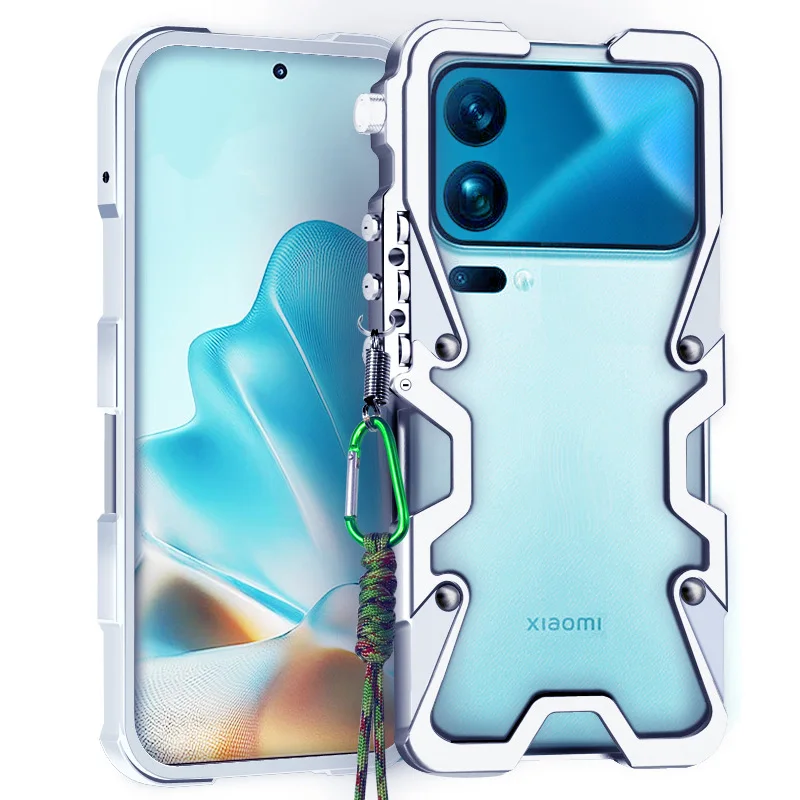Luxury Armor Metal Phone Bumper For Xiaomi MI 17 15 15T 14 14T 13 13T 12 Pro Ultra Cover Mechanical Purely Handmade Skull Case
Luxury Armor Metal Phone Bumper For Xiaomi MI 17 15 15T 14 14T 13 13T 12 Pro Ultra Cover Mechanical Purely Handmade Skull Case