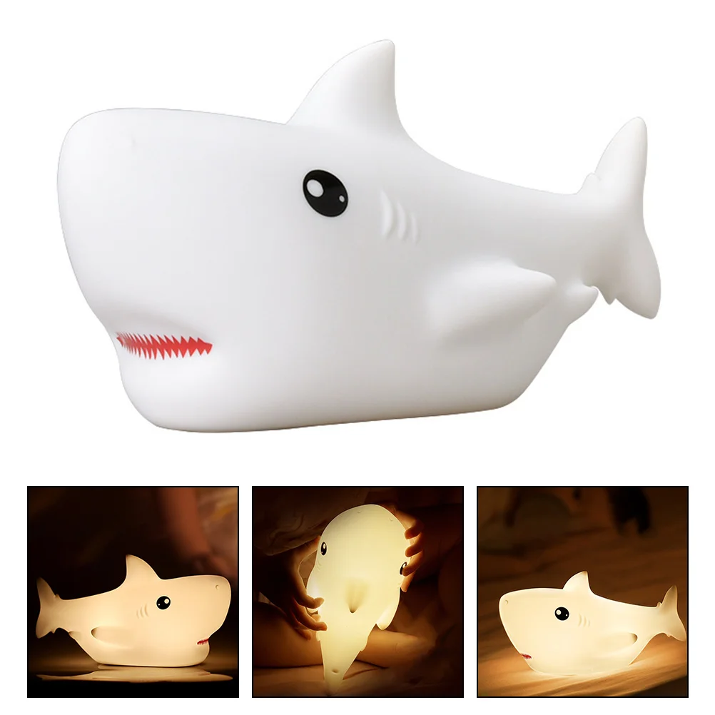 Shark Silicone Night Light Lamp Kids Bedside Nursing Pat Bedroom Child Small Warm White Lighting Dorm Decorative Lovely Creative
Shark Silicone Night Light Lamp Kids Bedside Nursing Pat Bedroom Child Small Warm White Lighting Dorm Decorative Lovely Creative