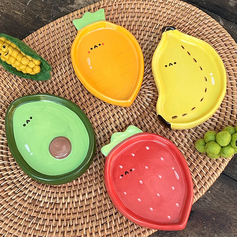 Ceramic Fruit Shape Tray Novelty Strawberry Banana Shape Salad Bowl Dessert Snack Dish Breakfast Cereal Plate Kitchen Tableware
Ceramic Fruit Shape Tray Novelty Strawberry Banana Shape Salad Bowl Dessert Snack Dish Breakfast Cereal Plate Kitchen Tableware