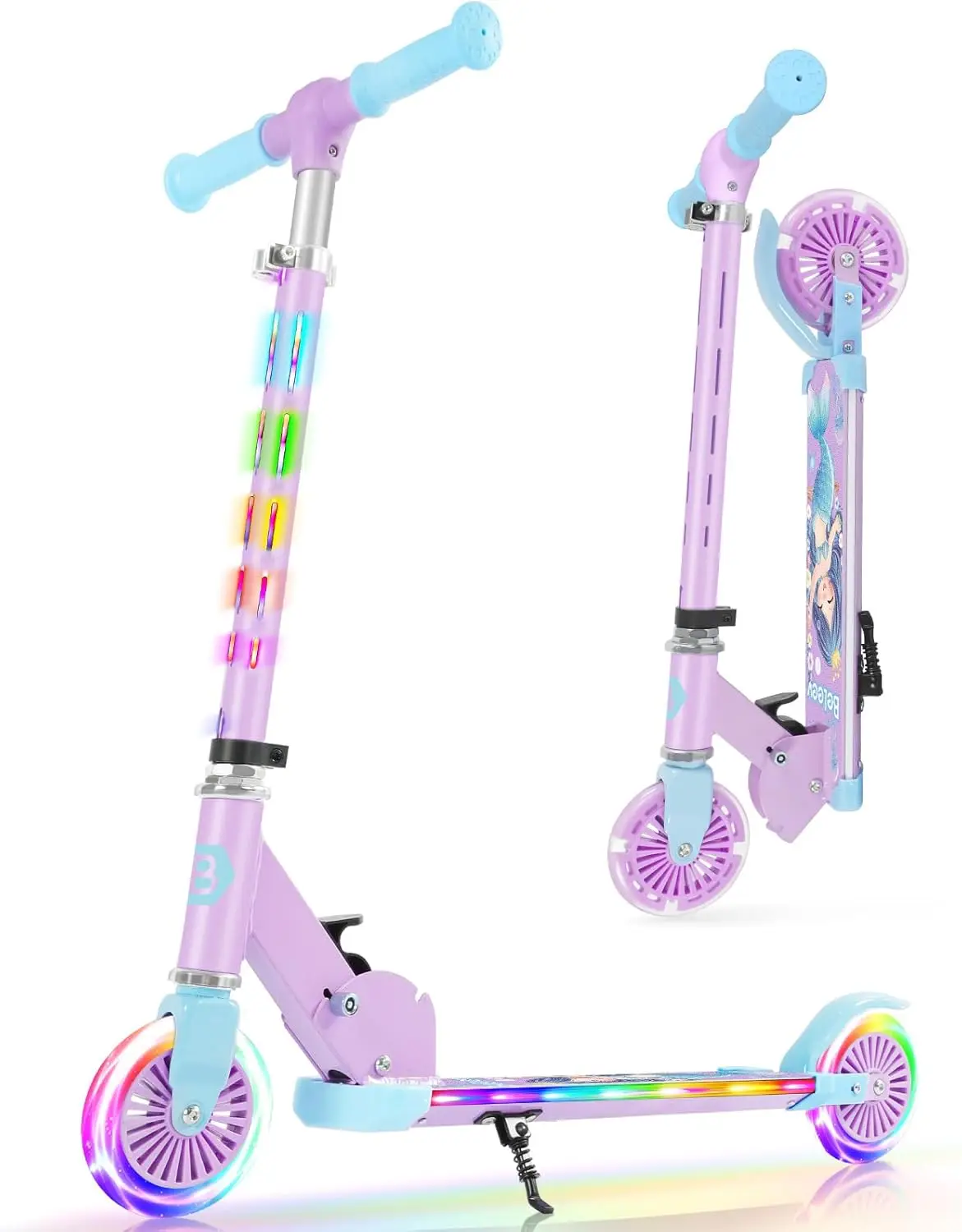 Kids Scooter with Light-Up Wheels, Adjustable Height, Foldable, Ages 3-12
Kids Scooter with Light-Up Wheels, Adjustable Height, Foldable, Ages 3-12