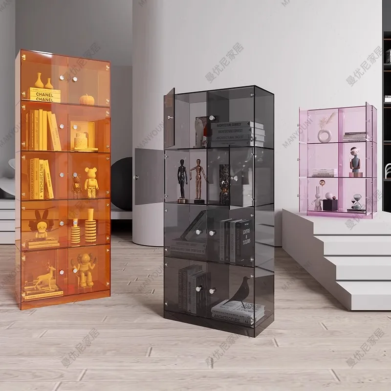 Nordic acrylic bookshelf shelf multi-layer storage cabinet living room figure rack boutique
Nordic acrylic bookshelf shelf multi-layer storage cabinet living room figure rack boutique