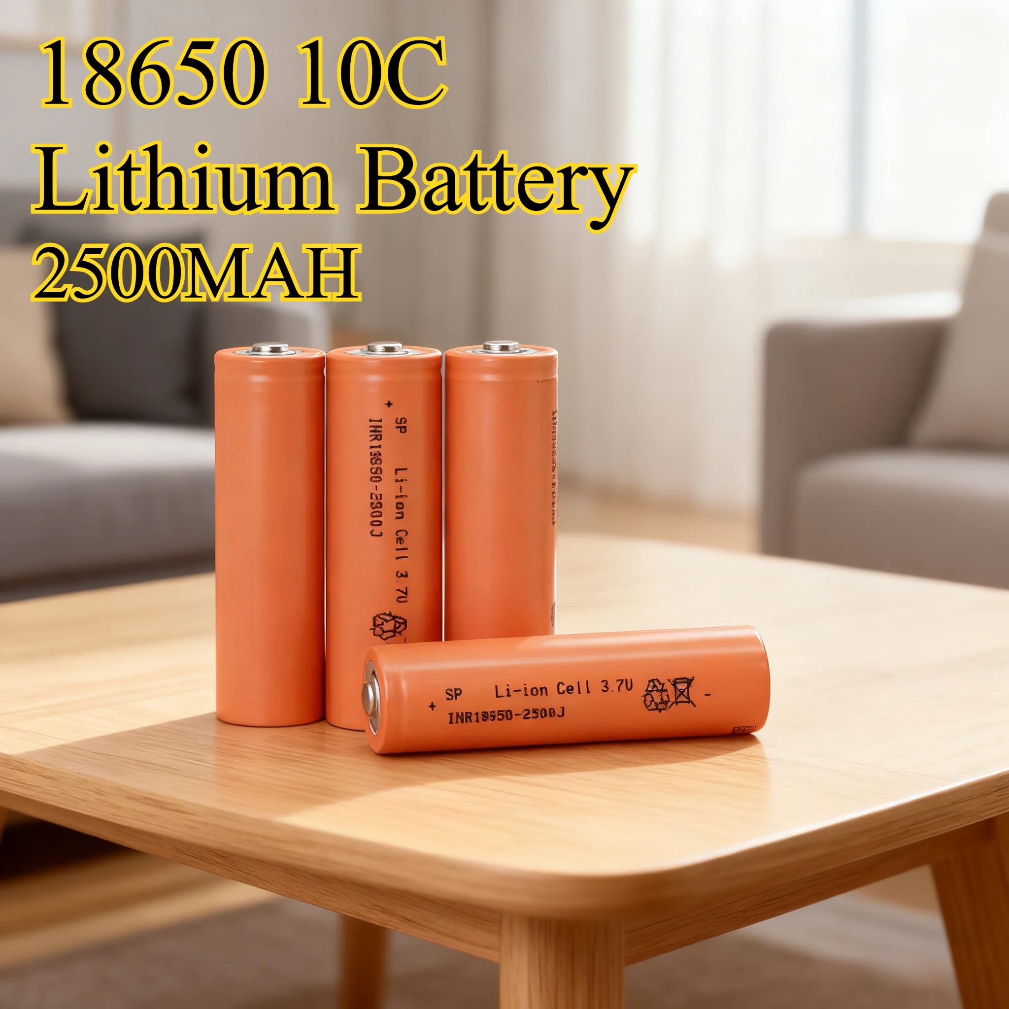 2500 мАч 18650 Высокоскоростная литиевая батарея 10C Источник питания для электроинструментов Радиоуправляемые модели Портативные банки питания Премиум-мощность
2500 мАч 18650 Высокоскоростная литиевая батарея 10C Источник питания для электроинструментов Радиоуправляемые модели Портативные банки питания Премиум-мощность
