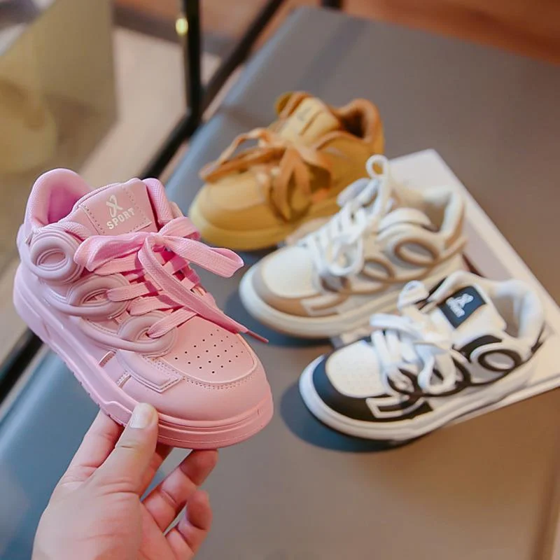 Fashion Geometric Boys Girls Sneakers PU Leather Hook Loop Children Sport Shoes 2023 Soft Sole Anti Slip Kids Casual Shoes
Fashion Geometric Boys Girls Sneakers PU Leather Hook Loop Children Sport Shoes 2023 Soft Sole Anti Slip Kids Casual Shoes