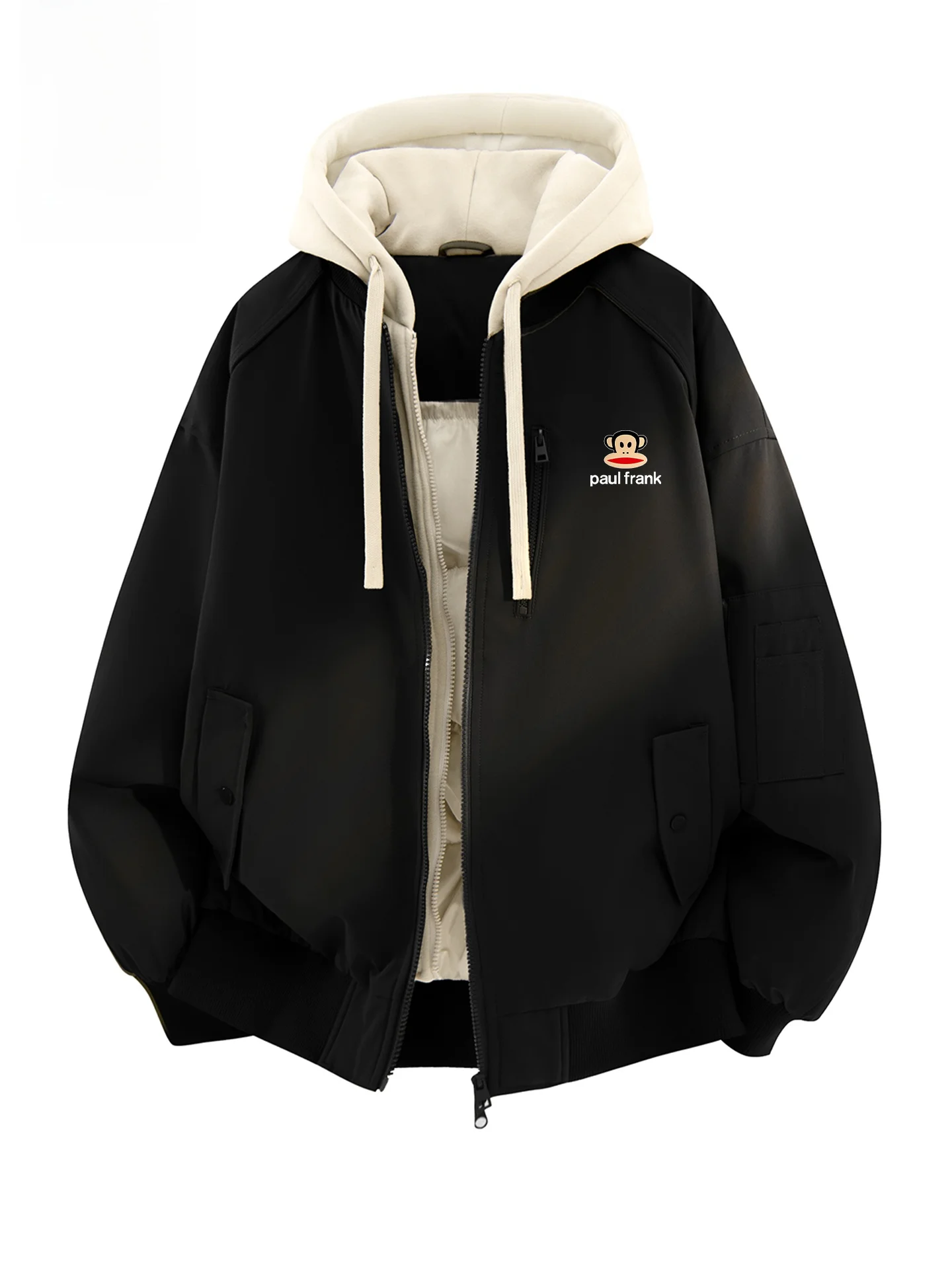 Мужская зимняя куртка с капюшоном, свободного кроя, имитация двухслойности, хлопковое пальто, теплое, молодежное, повседневное, с длинными рукавами, на молнии, Anima...
Мужская зимняя куртка с капюшоном, свободного кроя, имитация двухслойности, хлопковое пальто, теплое, молодежное, повседневное, с длинными рукавами, на молнии, Anima...