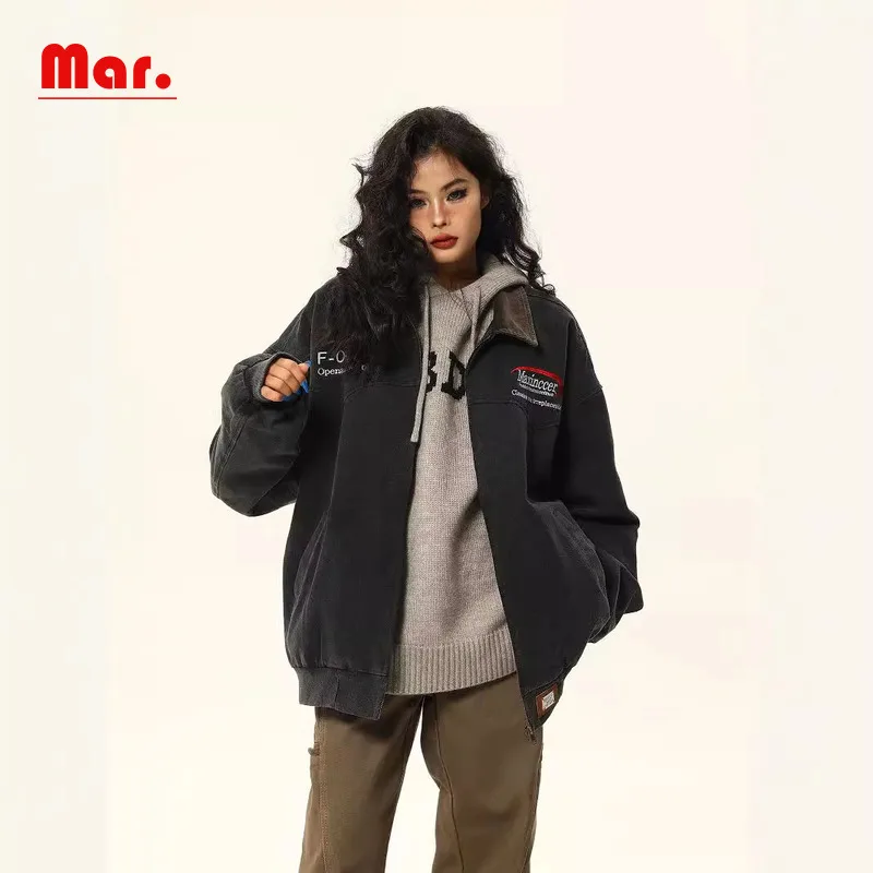 Washed Vintage High Street Men's And Women's Fall/winter Casual Jackets Hip Hop Street Sweatshirt Hooded Cardigan Tops
Washed Vintage High Street Men's And Women's Fall/winter Casual Jackets Hip Hop Street Sweatshirt Hooded Cardigan Tops