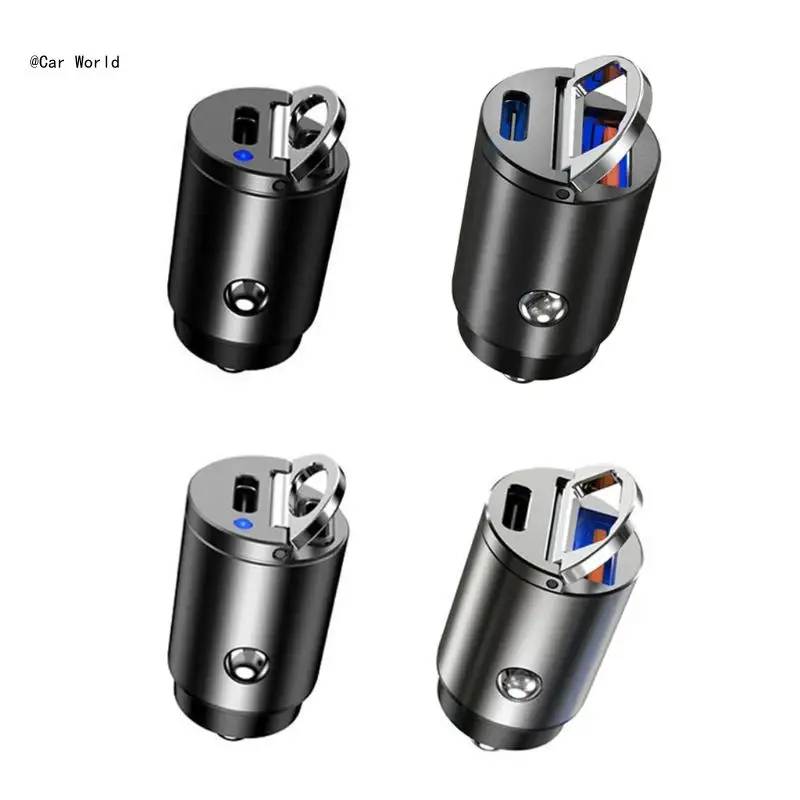 Автомобильное зарядное устройство, портативный USB-адаптер с технологией быстрой зарядки, два порта, совместимый с телефоном,
Автомобильное зарядное устройство, портативный USB-адаптер с технологией быстрой зарядки, два порта, совместимый с телефоном,