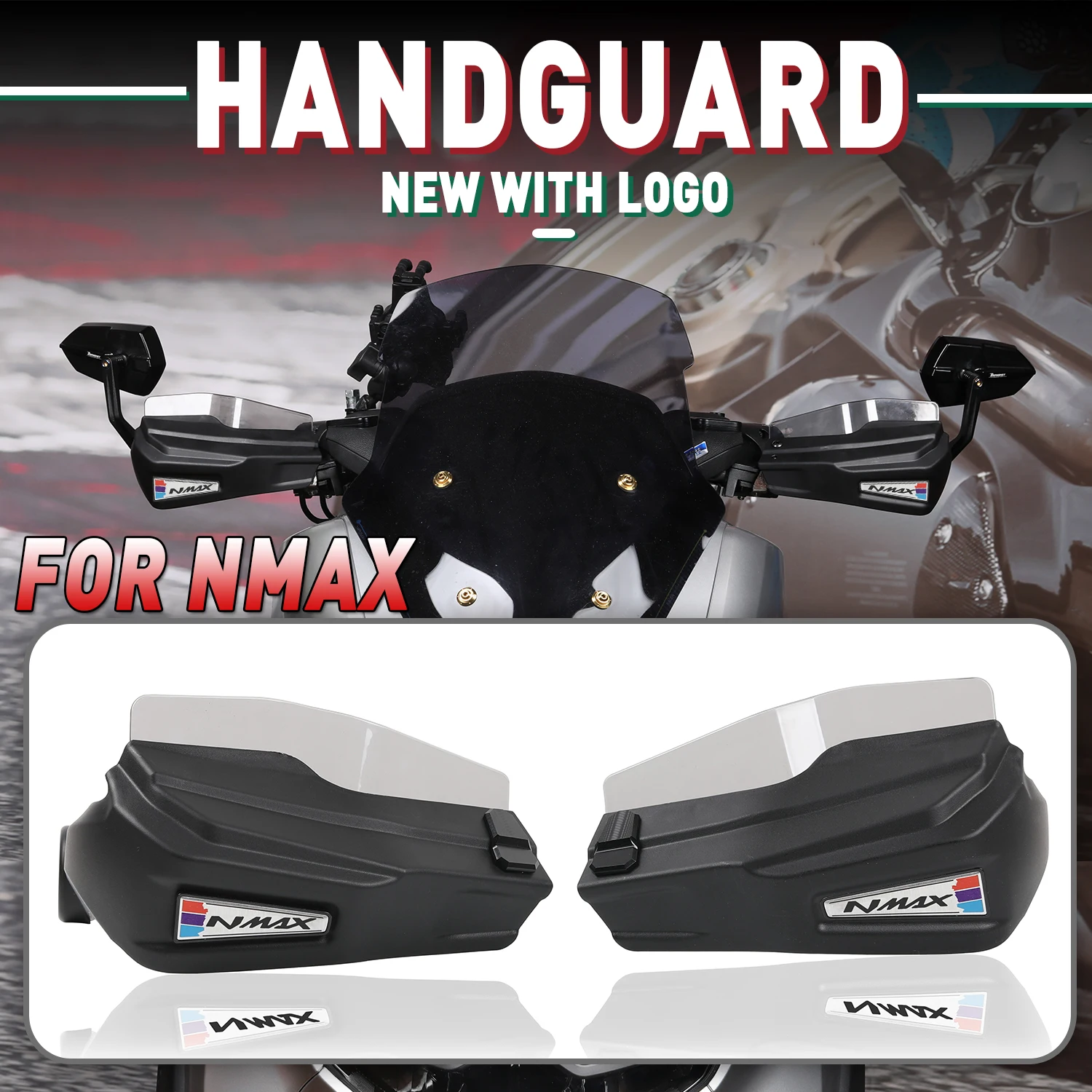 FOR YAMAHA NMAX155 NMAX150 NMAX160 Motorcycle Windscreen Handguard Protection Hand Guard NMAX 155 150 Handle Guards Handguards
FOR YAMAHA NMAX155 NMAX150 NMAX160 Motorcycle Windscreen Handguard Protection Hand Guard NMAX 155 150 Handle Guards Handguards