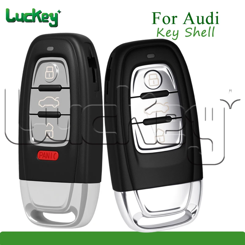 Luckey Car Remote Key Shell Fob For Audi A3 A4 A4l A6 A8 A5 Quattro Q5 Q7 Replacement Car Key Shell Case 3/4 Buttons No logo
Luckey Car Remote Key Shell Fob For Audi A3 A4 A4l A6 A8 A5 Quattro Q5 Q7 Replacement Car Key Shell Case 3/4 Buttons No logo