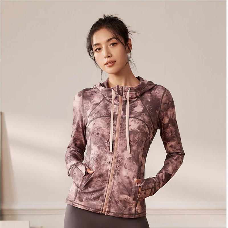 New Women Creative Hooded Yoga Shirts Long Sleeves Fashion Elastic Force Slim Zipper Sportswear Fitness Workout Running Jackets
New Women Creative Hooded Yoga Shirts Long Sleeves Fashion Elastic Force Slim Zipper Sportswear Fitness Workout Running Jackets