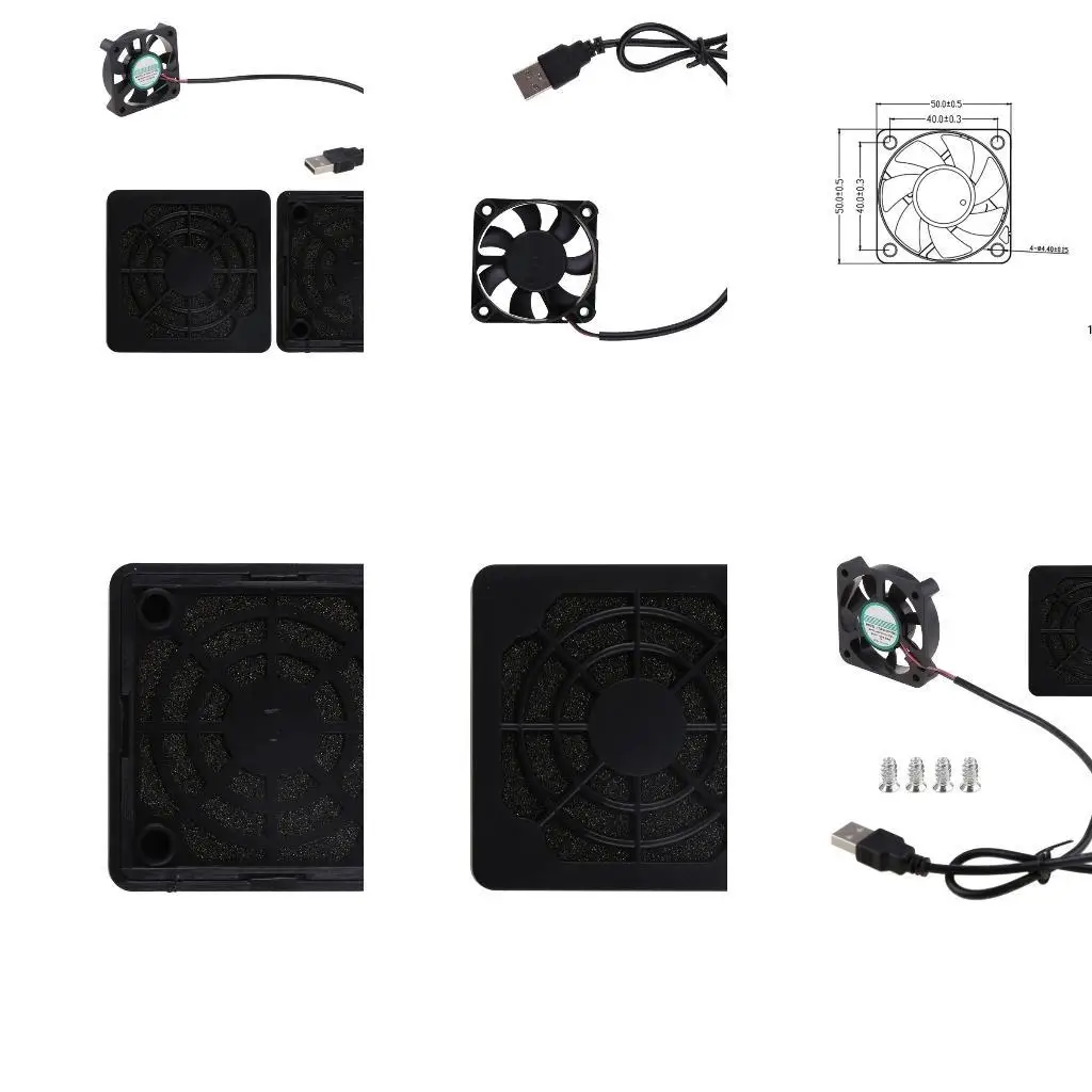 Y1UB FGD5010H2BL для 5V 0,1A охлаждающий вентилятор 50 мм молча 
Y1UB FGD5010H2BL для 5V 0,1A охлаждающий вентилятор 50 мм молча