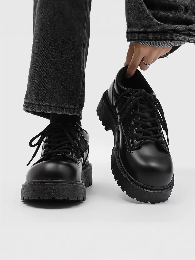 Men's Casual Leather Shoes Summer British Style Wedding Groom Thick Bottom Heightening Black Suit Big Head Shoes
Men's Casual Leather Shoes Summer British Style Wedding Groom Thick Bottom Heightening Black Suit Big Head Shoes