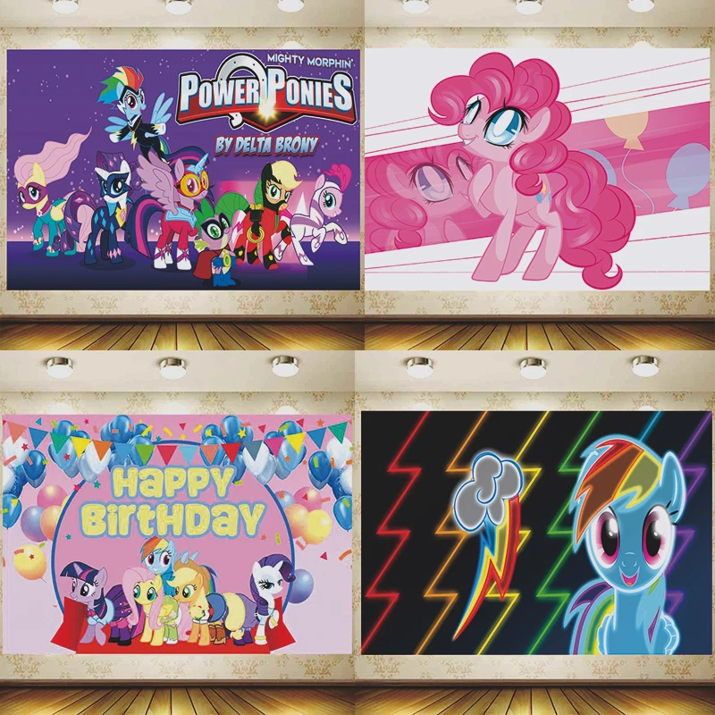 Pink My Little Pony Backdrop for Girls Birthday Party, Photo Background, Baby Shower Decor, Event Supplies, Wall Hanging
Pink My Little Pony Backdrop for Girls Birthday Party, Photo Background, Baby Shower Decor, Event Supplies, Wall Hanging